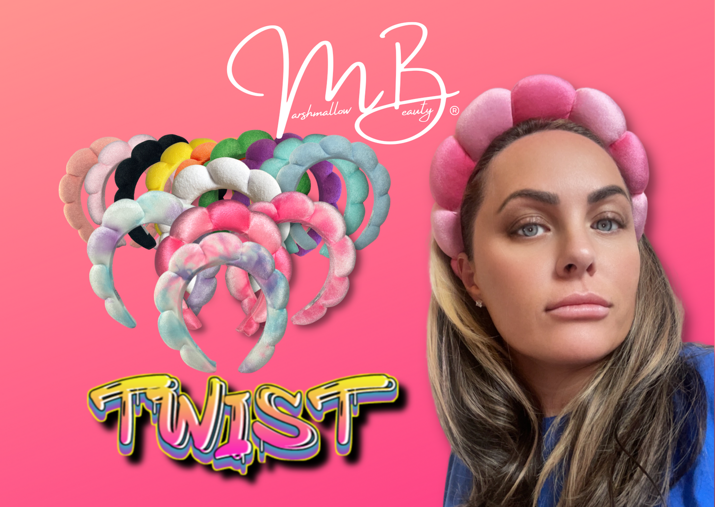 Marshmallow Twist Headbands