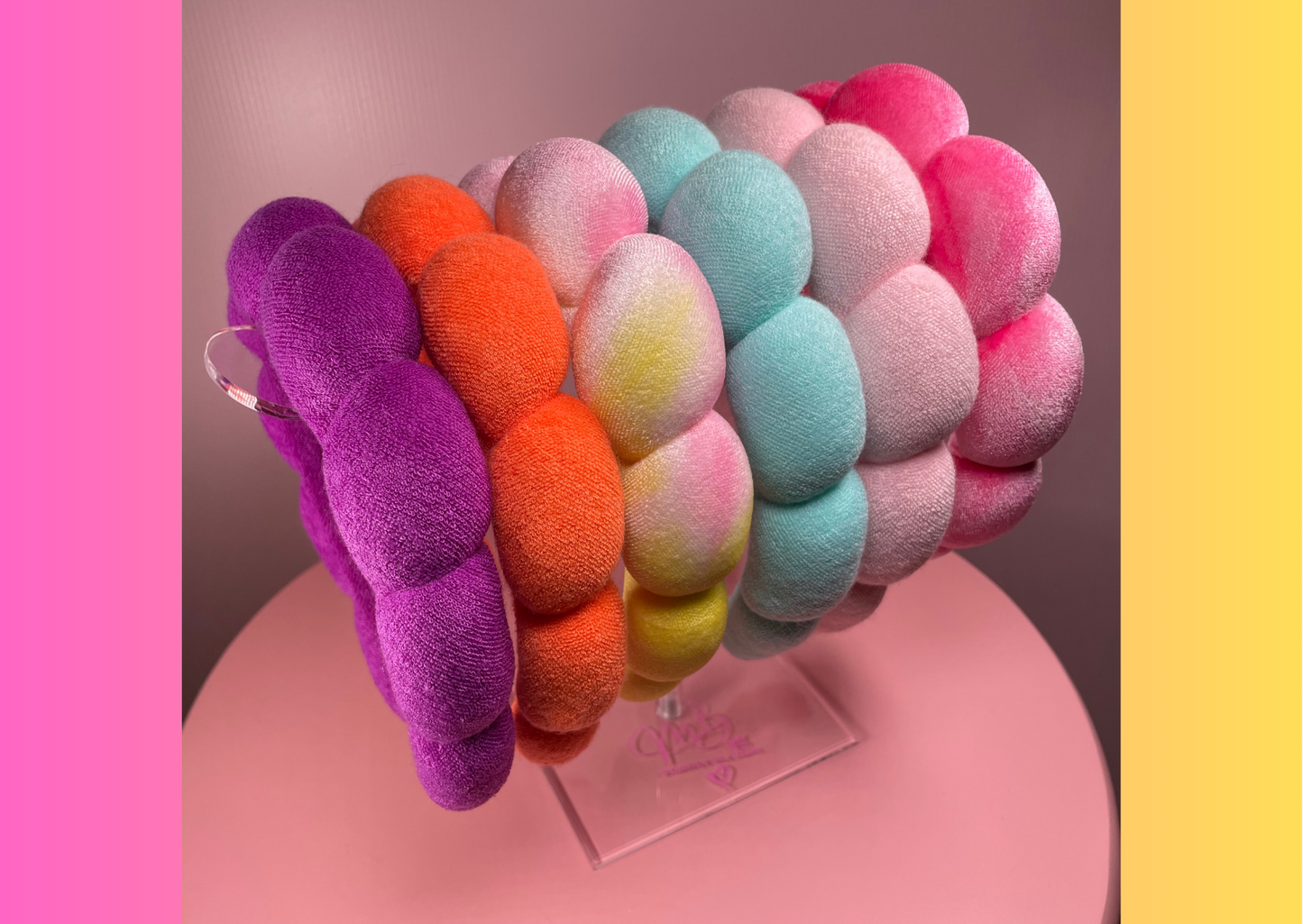 Marshmallow Twist Headband Crown Stand